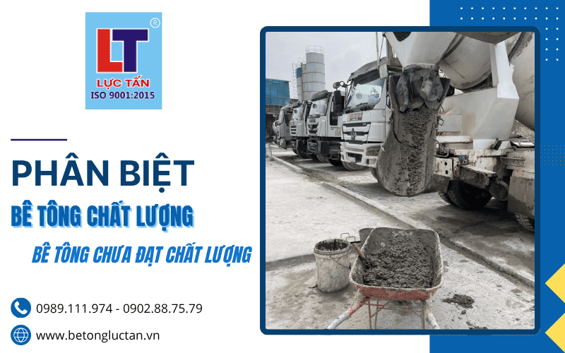 bê tông đạt chất lượng